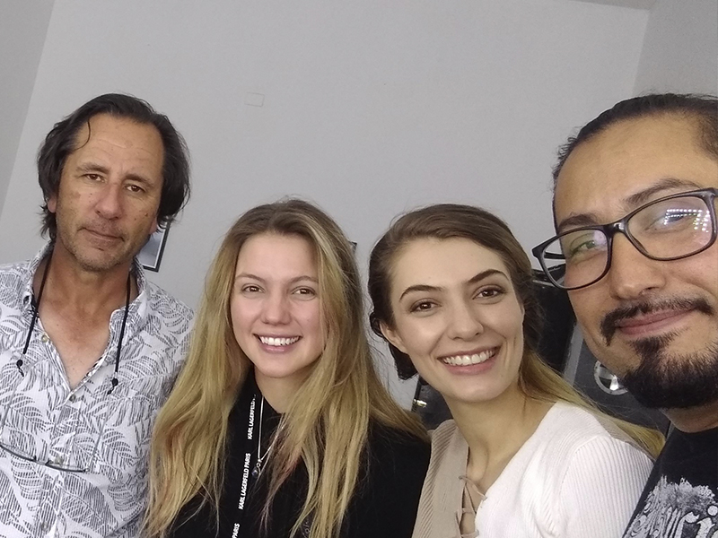 Encuentro con Flo, Berne, Tutu Vidaurre y JPF